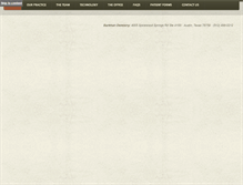 Tablet Screenshot of burkhartdentistry.com